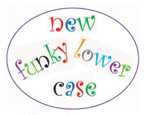 FMM Tappit Set - Funky Lower Case - Click Image to Close